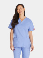 Dickies EDS Signature V-Neck Scrub Top DKE86706-Ceil