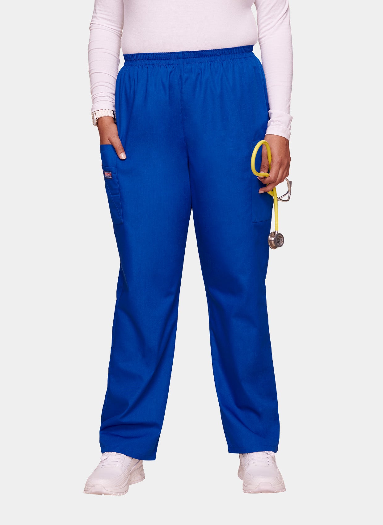 Cherokee Unisex Elasticated Scrub Trousers-Royal