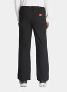 Dickies EDS Signature Unisex Drawstring Scrub Trousers 83006-Black-Back