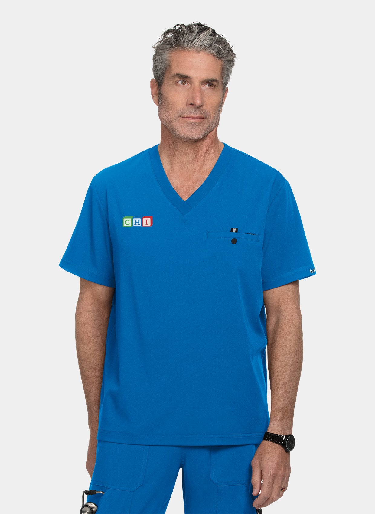 CHI Staff Nurse - Koi Next Gen On Call Scrub Top