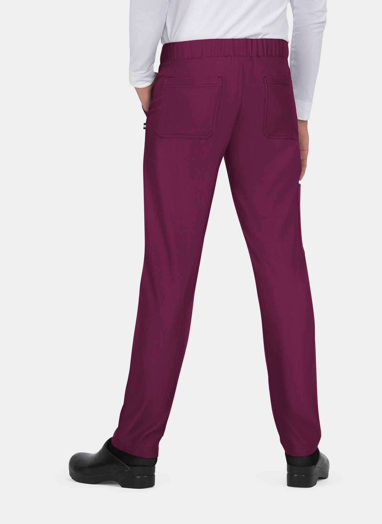 Koi Next Gen Make It Happen Scrub Trousers-Wine- Back