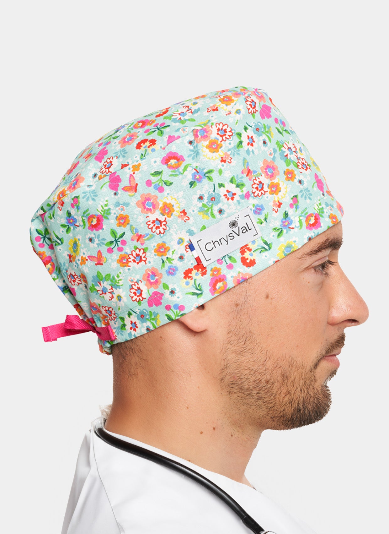 ChrysVal Long Hair Scrub Hat - Prairie - Men