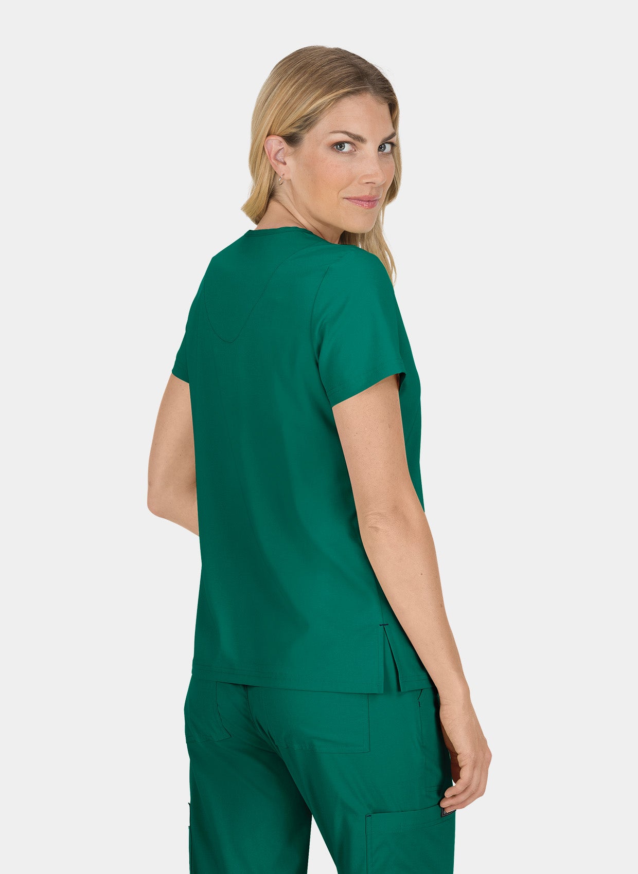 Koi Basics Becca Scrub Top - Hunter