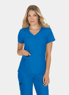 Koi Basics Becca Scrub Top - Royal