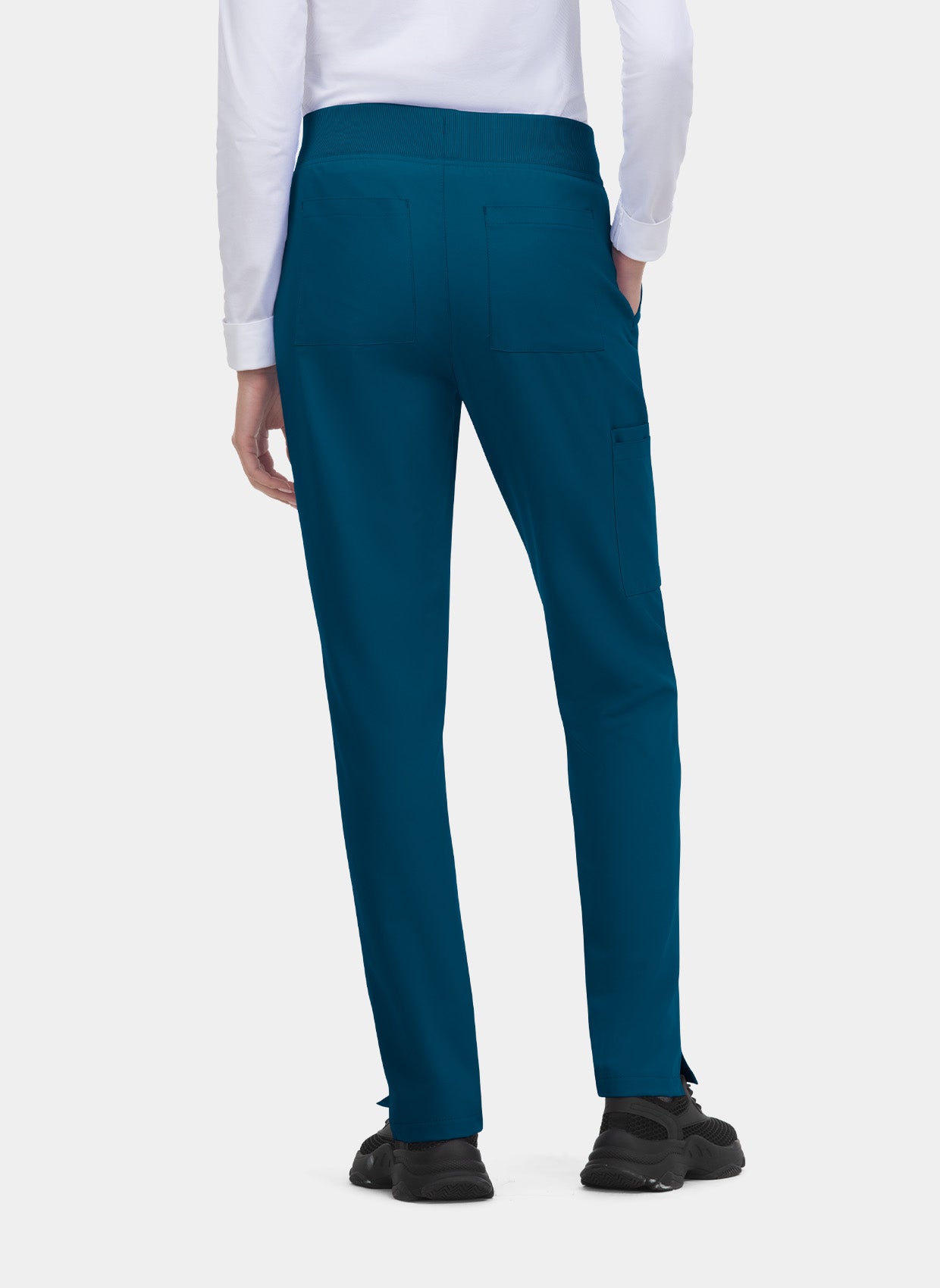 Koi Cureology Atria Scrub Trousers - Caribbean - Back