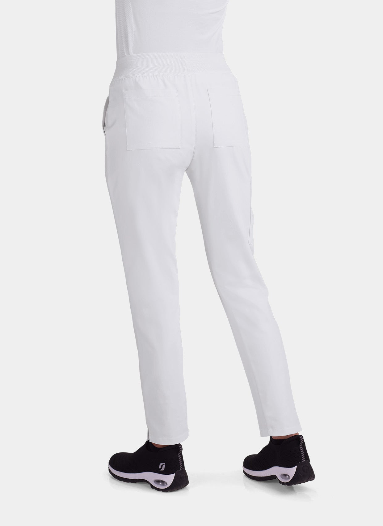 Koi Cureology Atria Scrub Trousers - White - back