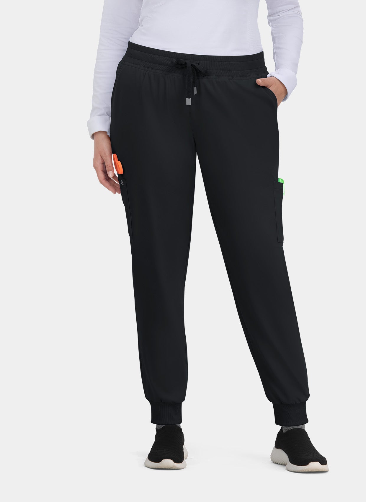 Koi Cureology Pulse Scrub Joggers - Black