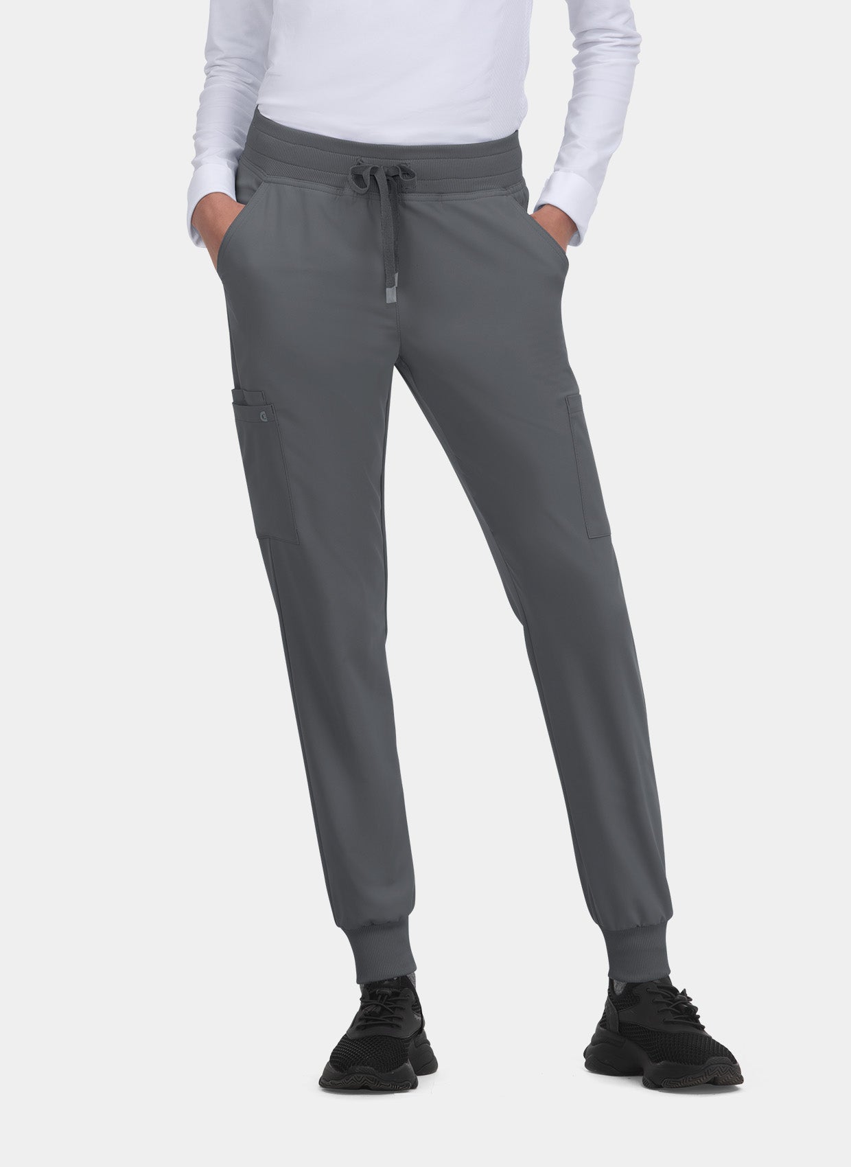 Koi Cureology Pulse Scrub Joggers - Pewter