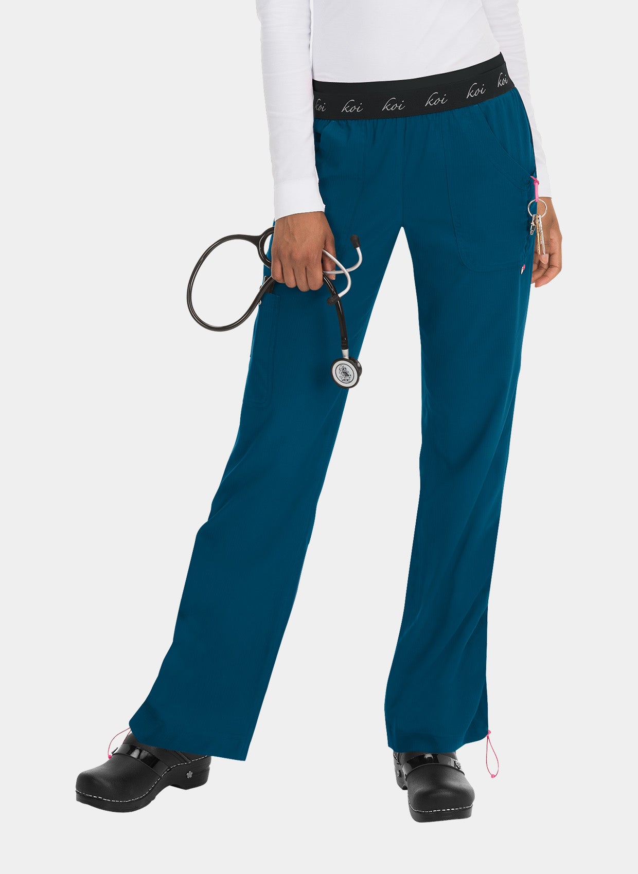 Koi Lite Spirit Scrub Trousers - Caribbean 