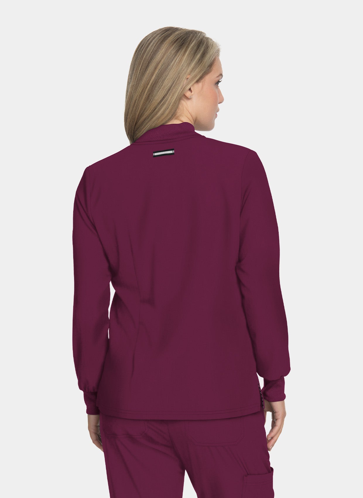 Koi Next Gen Always In Motion Jacket - Wine - back