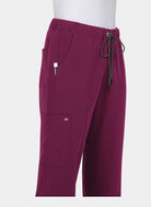 Koi Next Gen Everyday Hero Scrub Trousers - Wine - zoom